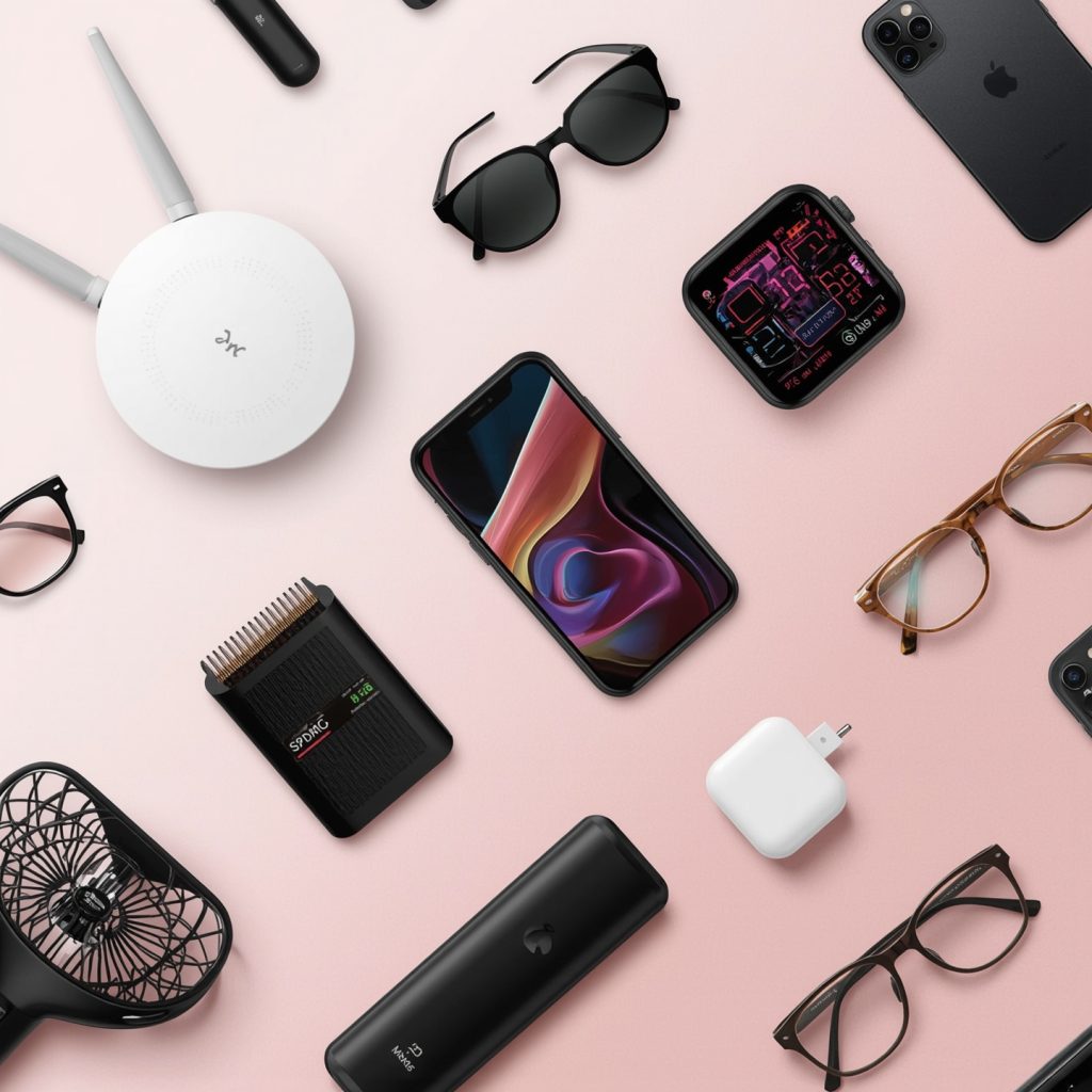 Buy routers, watches, jackets, Bluetooth speakers, sunglasses, mobile phones, trimmers, fans, iPhone chargers, glasses, and get expert mobile servicing – all in one place at Mona Store, your trusted destination for gadgets and accessories.