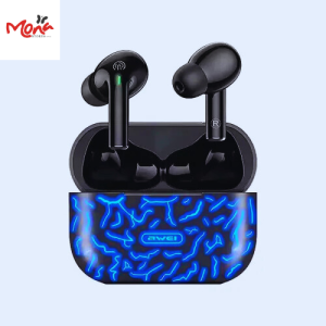 Awei T29 Pro RGB Gaming Earbuds – Wireless Bluetooth 5.1, 65ms Low Latency, IPX6 Waterproof